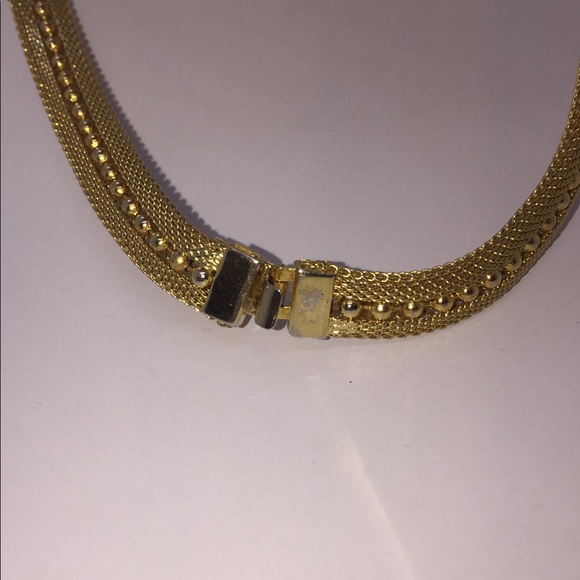 1920s Style - Vintage Gold Lariat mesh necklace - Picture 6 of 7